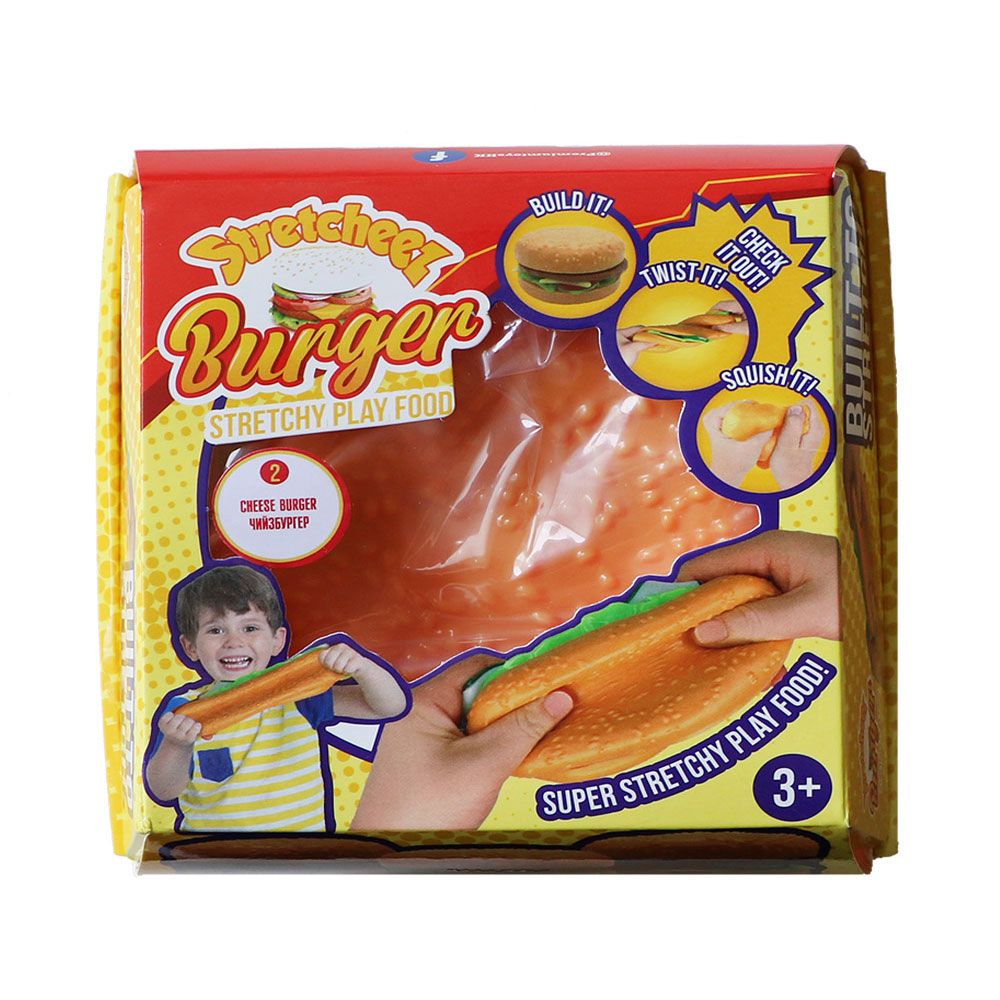 Jucarie super elastica Stretcheez Burger - poza 2