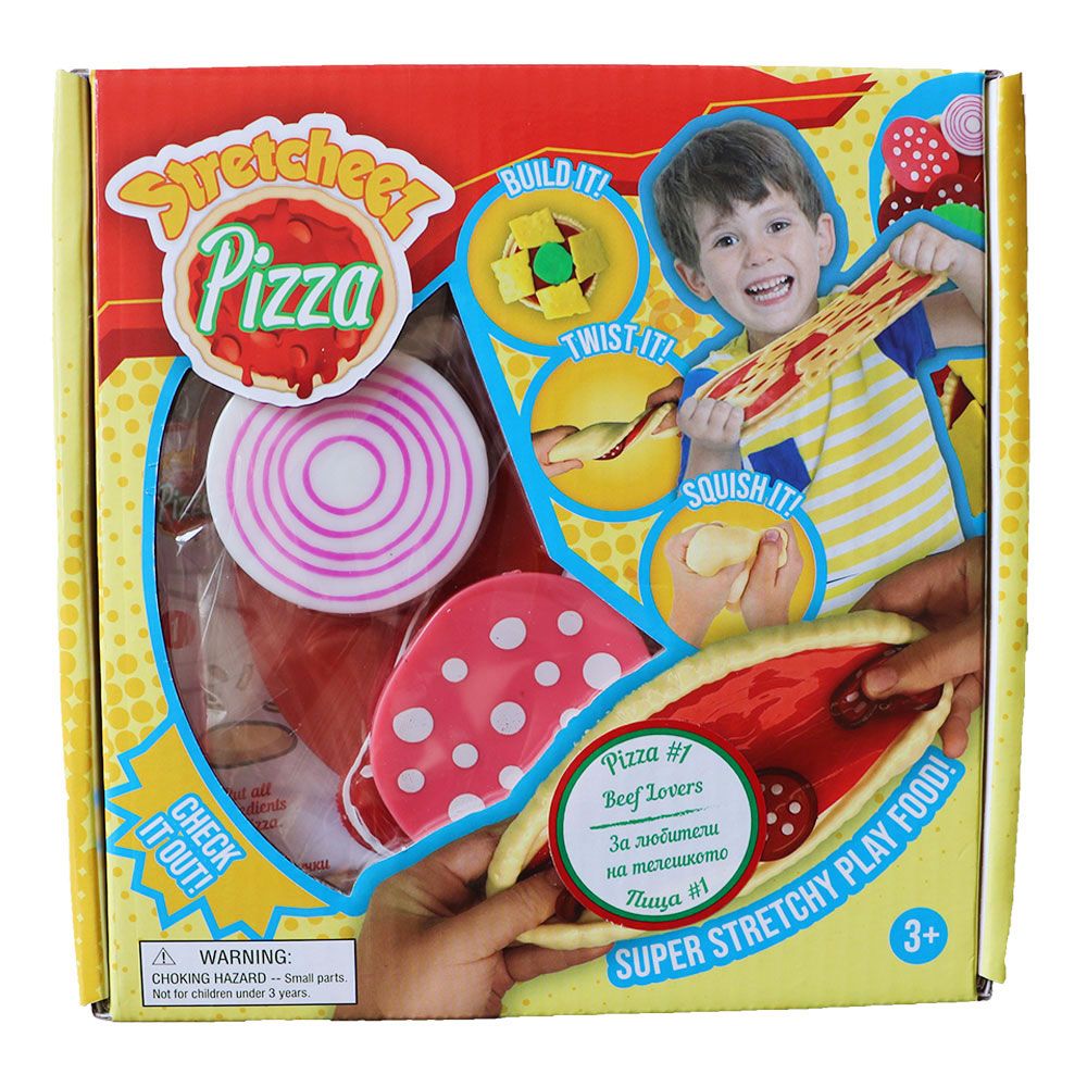 Jucarie super elastica Stretcheez Pizza - poza 1