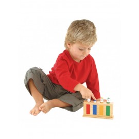 Jucarie surpriza din lemn Pop-Up Toy - poza 5