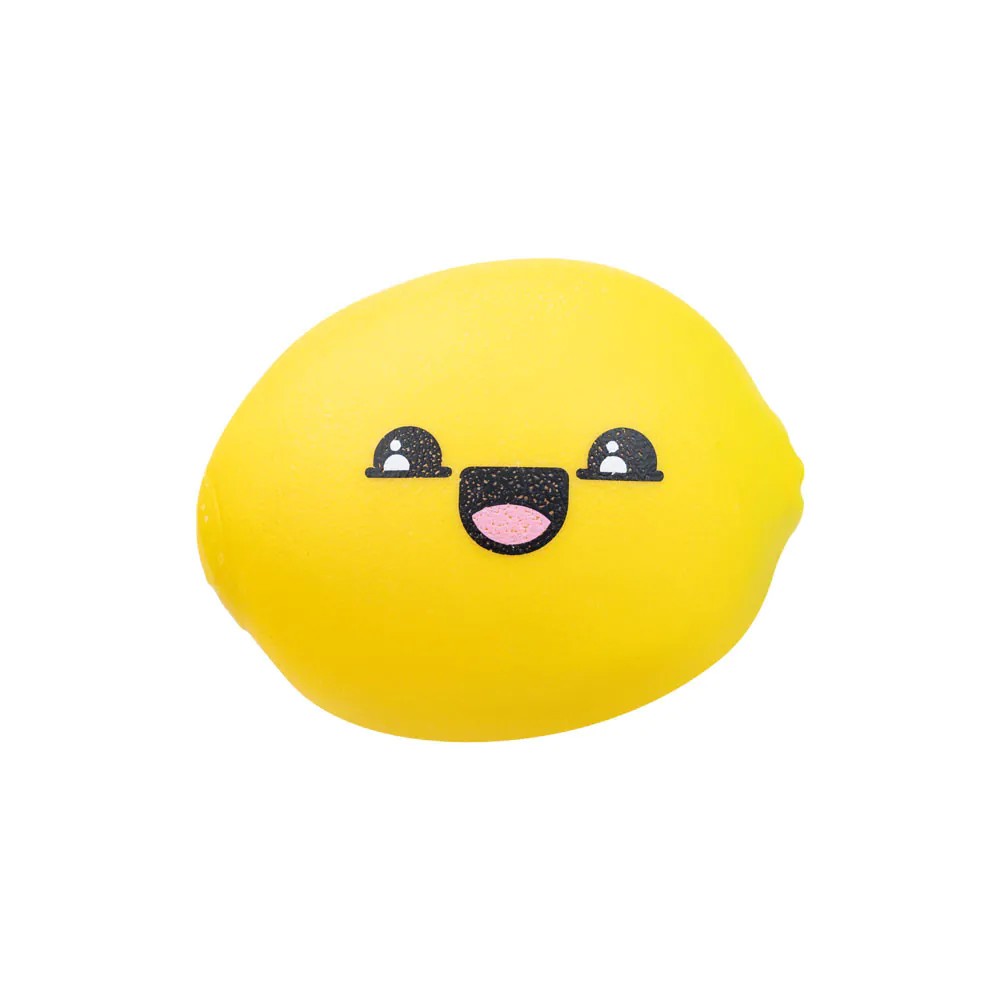 Jucarie surpriza Oozy Squeezy Squishy senzorial in forma de fruct, moale si parfumat - poza 4