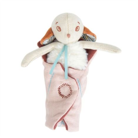 Jucarie textila 16 cm, oita châtaigne, moulin roty - poza 2