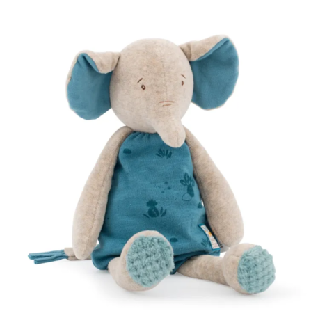 Jucarie textila 37 cm, elefantul bergamote, moulin roty - poza 3