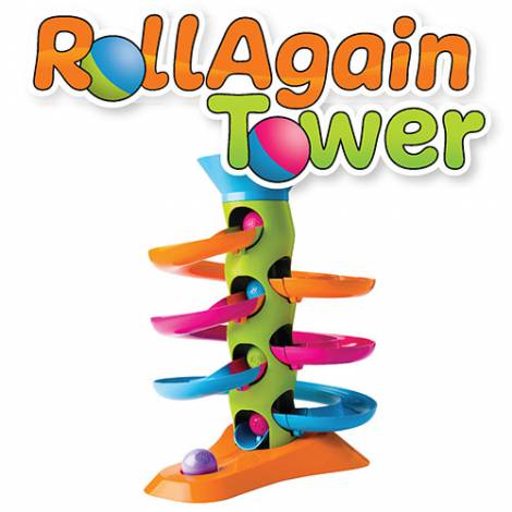 Jucarie Turnulet cu bile RollAgain - poza 2