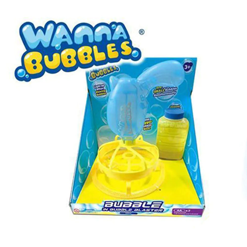 Jucarie Wanna Bubbles Blaster cu carusel pentru baloane de sapun - poza 2