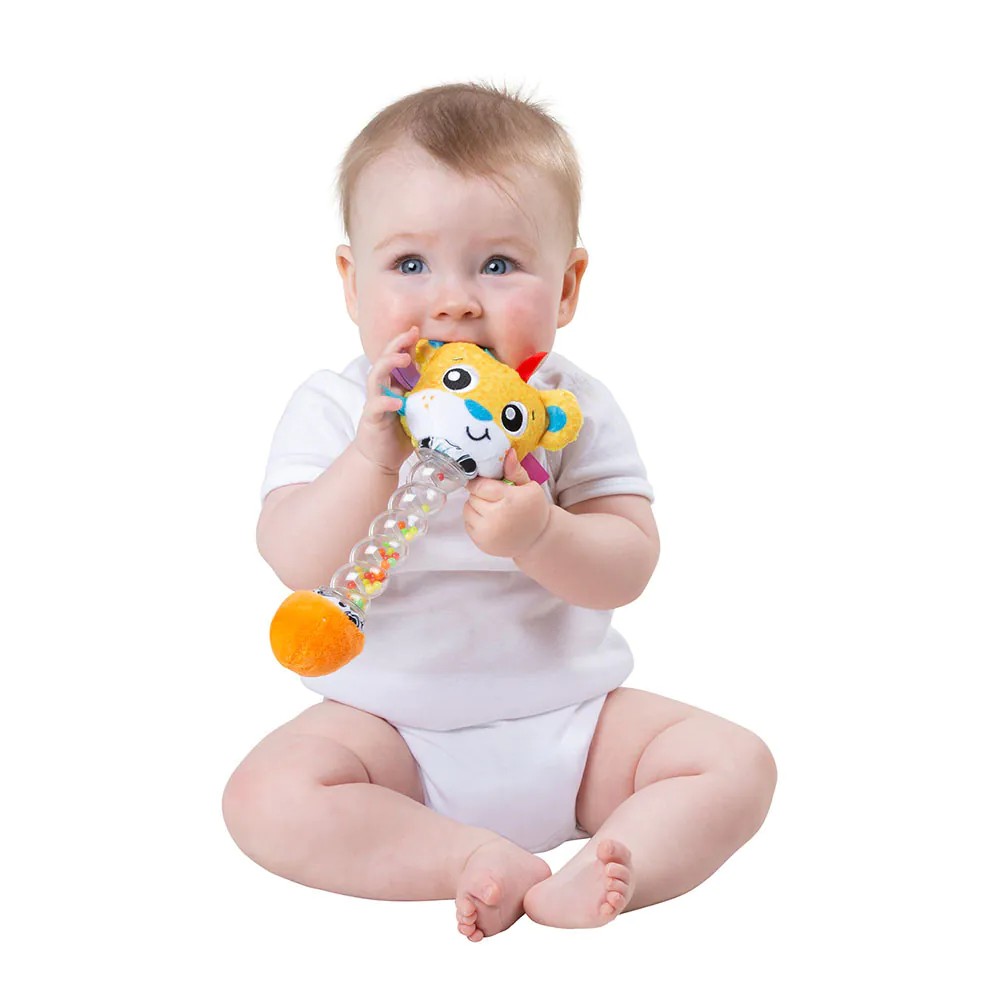 Jucarie zornaitoare PlayGro Safari 3 luni + - poza 4
