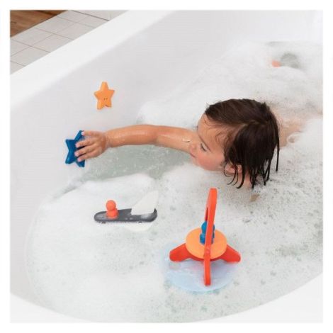 Jucarii de baie din spuma, Aventura spatiala, Quut Toys - poza 4