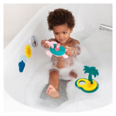 Jucarii de baie din spuma, Insula comorilor, Quut Toys - poza 2