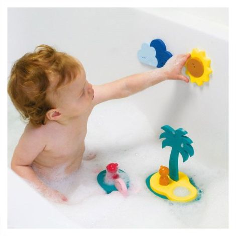 Jucarii de baie din spuma, Insula comorilor, Quut Toys - poza 3