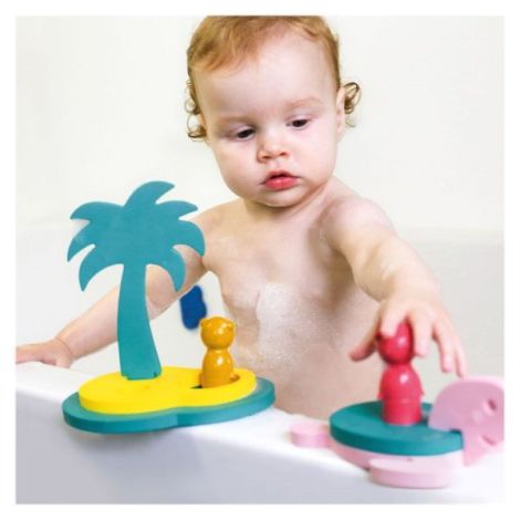 Jucarii de baie din spuma, Insula comorilor, Quut Toys - poza 4