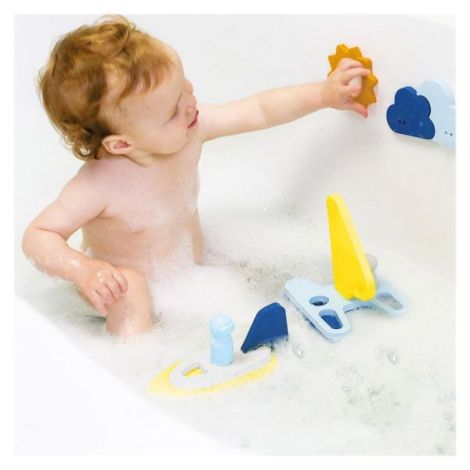 Jucarii de baie din spuma, Navigatorii, Quut Toys - poza 3