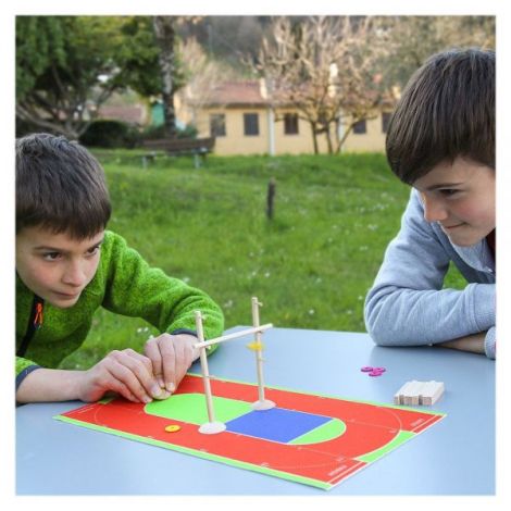 JUMP! Atletism, joc cu nasturi din lemn, Milaniwood - poza 5