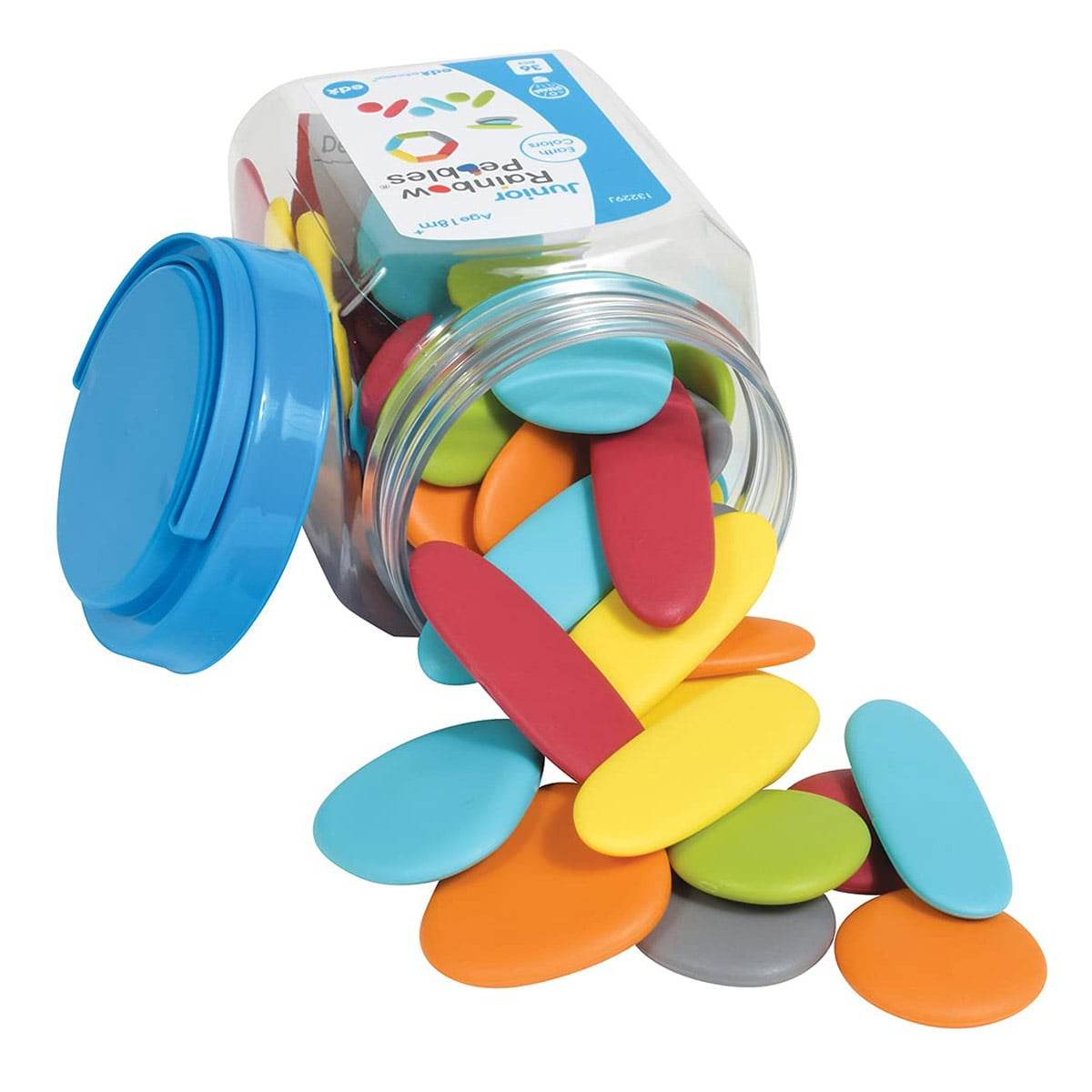 Junior Pebbles, set pietricele in culori naturale