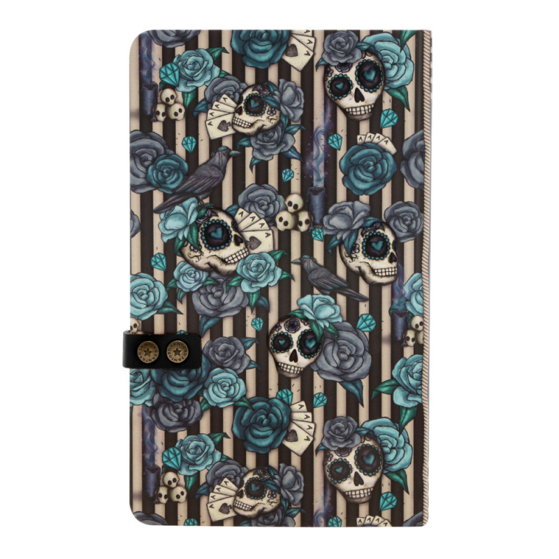Jurnal cu inchidere din piele Gorjuss Black Pearl - poza 4
