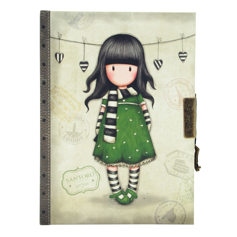 Jurnal cu lacatel Gorjuss Vacation The Scarf - poza 1