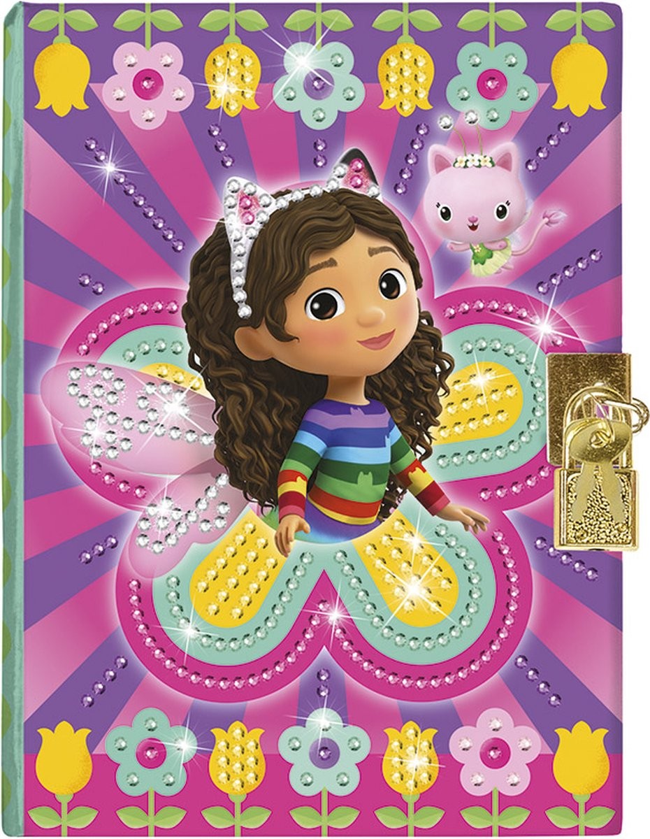 Jurnal de decorat cu pietricele Totum Gabby s Dollhouse - poza 4