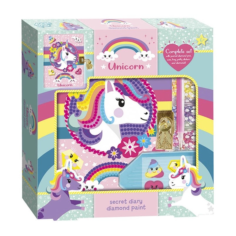 Jurnal de decorat Totum Unicorn Diamond - poza 1