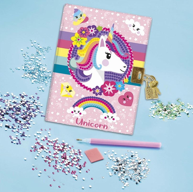 Jurnal de decorat Totum Unicorn Diamond - poza 3