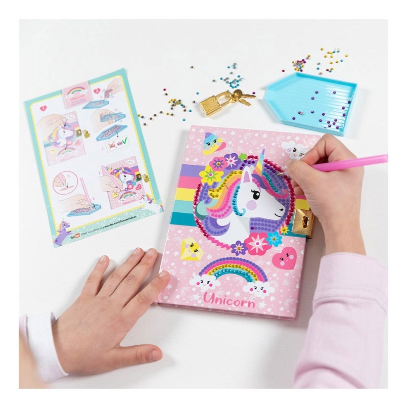 Jurnal de decorat Totum Unicorn Diamond - poza 4