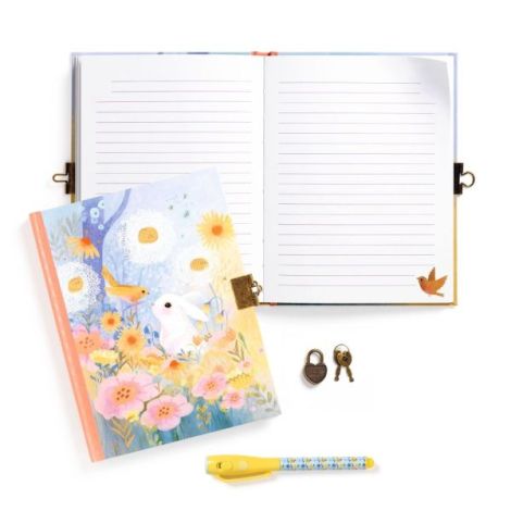 Jurnal secret cu pix magic Iepuras, Djeco - poza 2