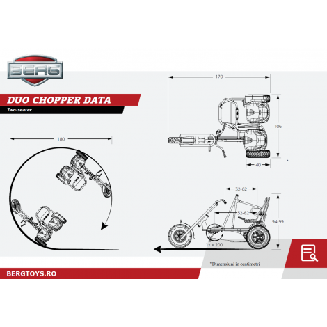 Kart BERG Duo Chopper BF - poza 2