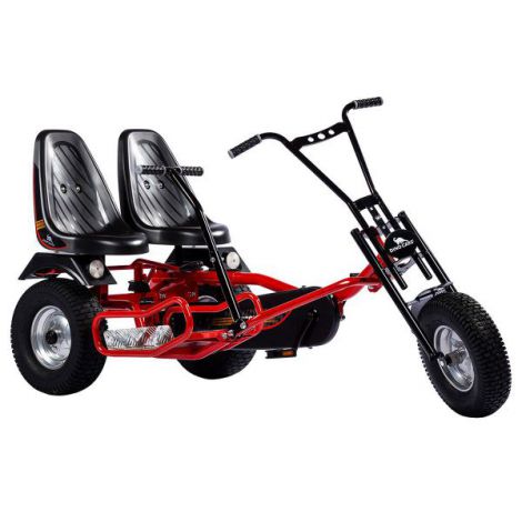 Kart Cu Pedale 2 Rider Zf (rosu negru) - poza 1