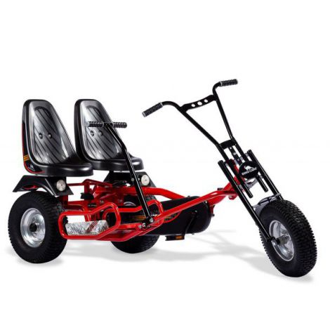 Kart Cu Pedale 2 Rider Zf (rosu negru) - poza 2