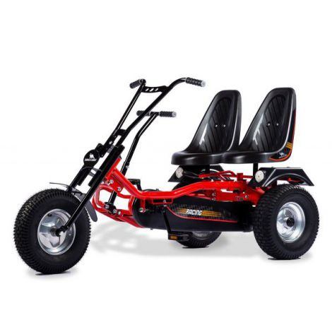 Kart Cu Pedale 2 Rider Zf (rosu negru) - poza 3