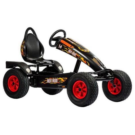 Kart Cu Pedale Hot Rod Bf1 (negru) - poza 1