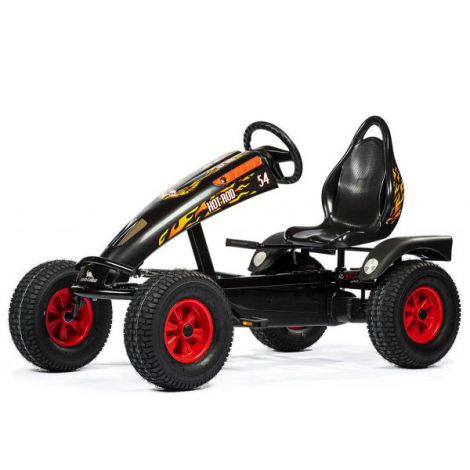 Kart Cu Pedale Hot Rod Bf1 (negru) - poza 3