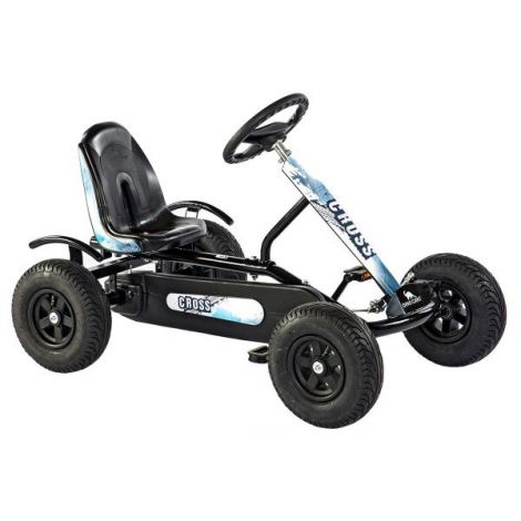 Kart Cu Pedale Junior Cross Bf1 (negru) - poza 1