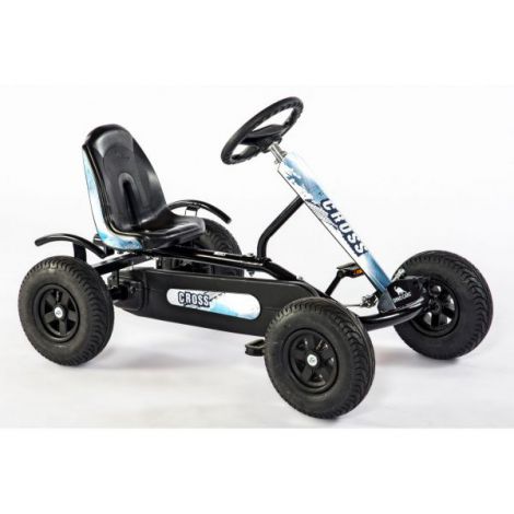 Kart Cu Pedale Junior Cross Bf1 (negru) - poza 2