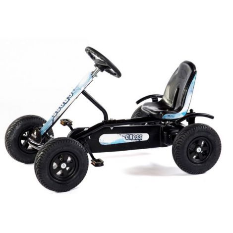 Kart Cu Pedale Junior Cross Bf1 (negru) - poza 3