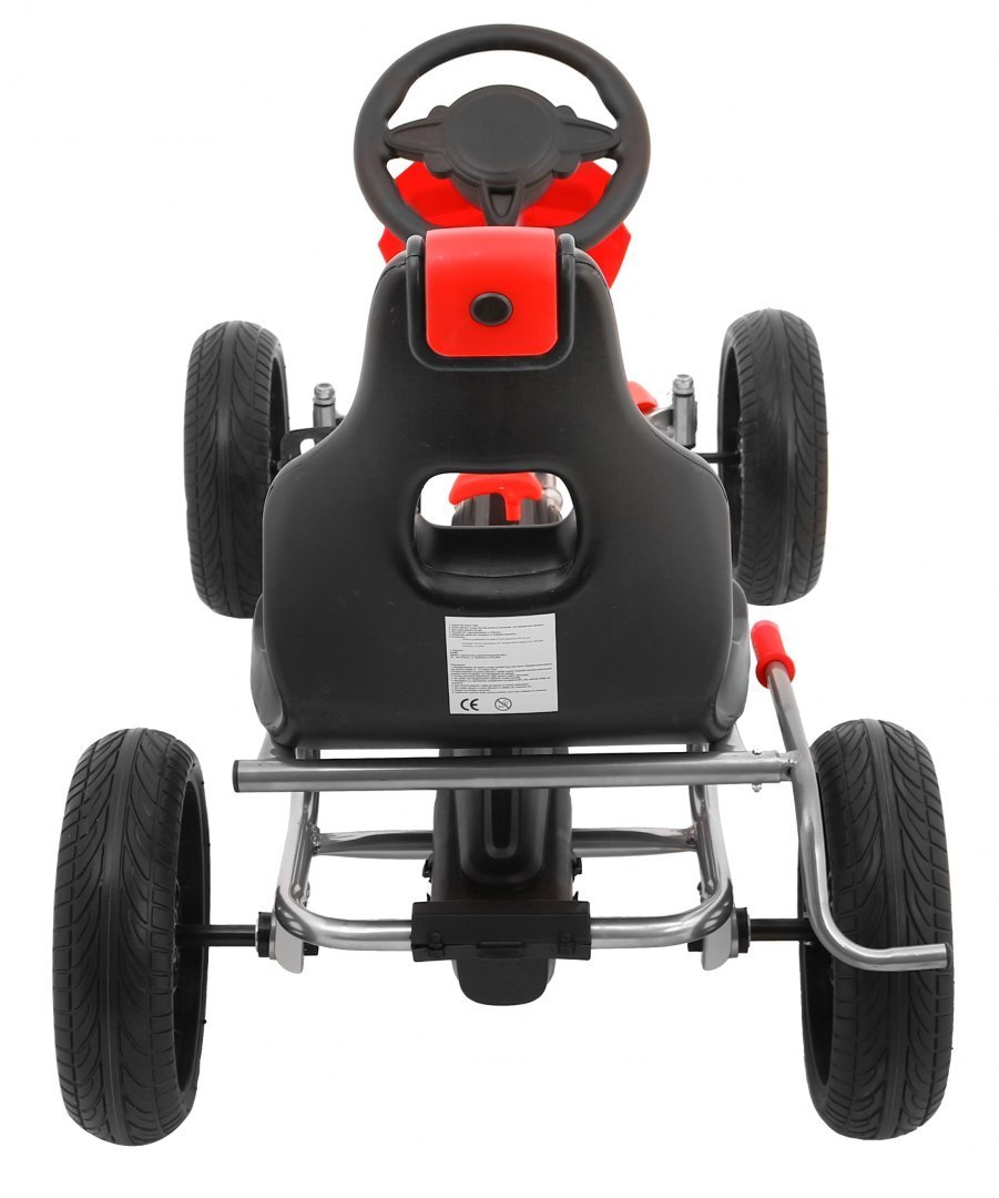 Kart cu pedale pentru copii Grand Ride (1502) Rosu - Autokids.ro - poza 4
