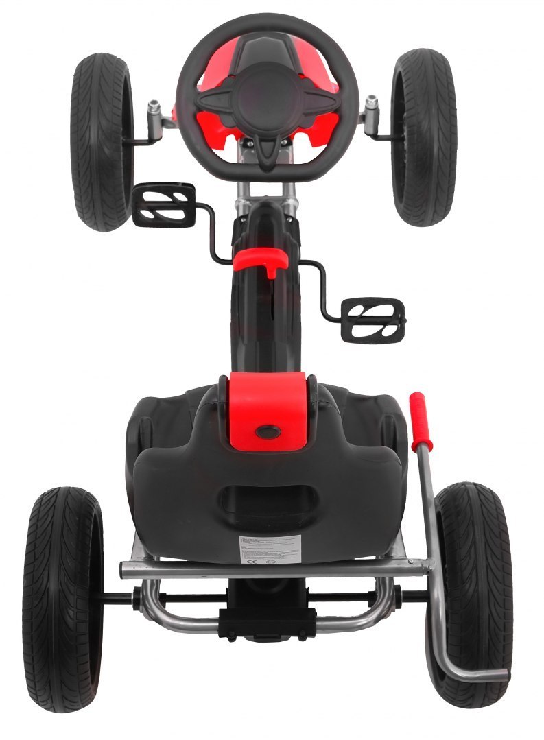 Kart cu pedale pentru copii Grand Ride (1502) Rosu - Autokids.ro - poza 5