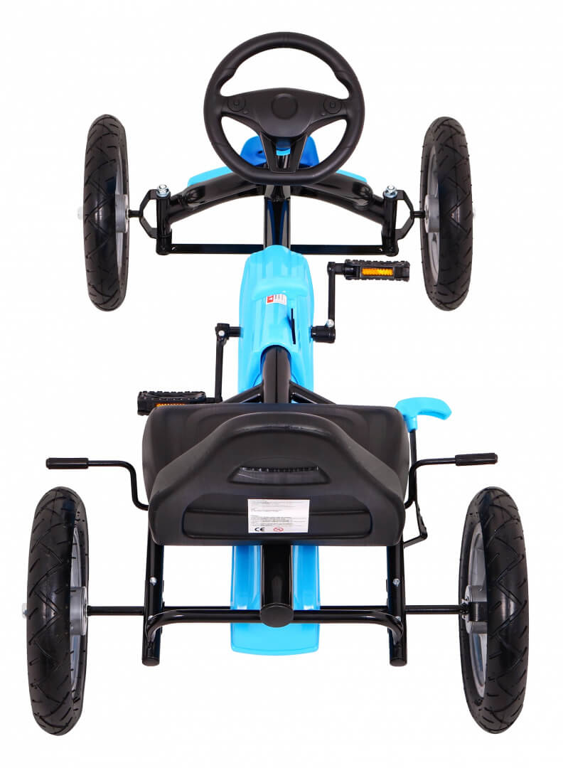 Kart cu pedale pentru copii STAR AIR (1904), Albastru - Autokids.ro - poza 4