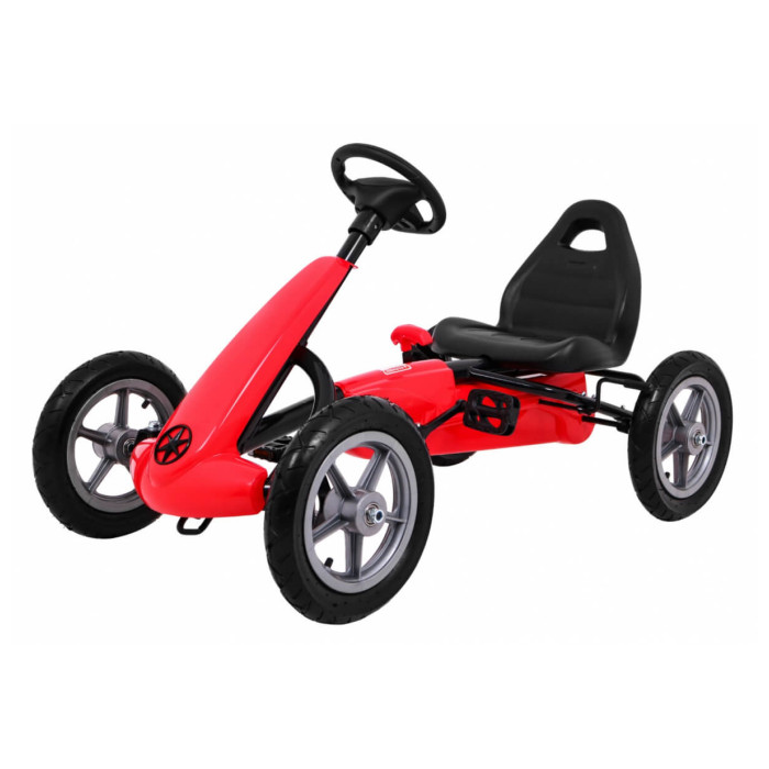 Kart cu pedale pentru copii STAR AIR (1904) Rosu - Autokids.ro - poza 1