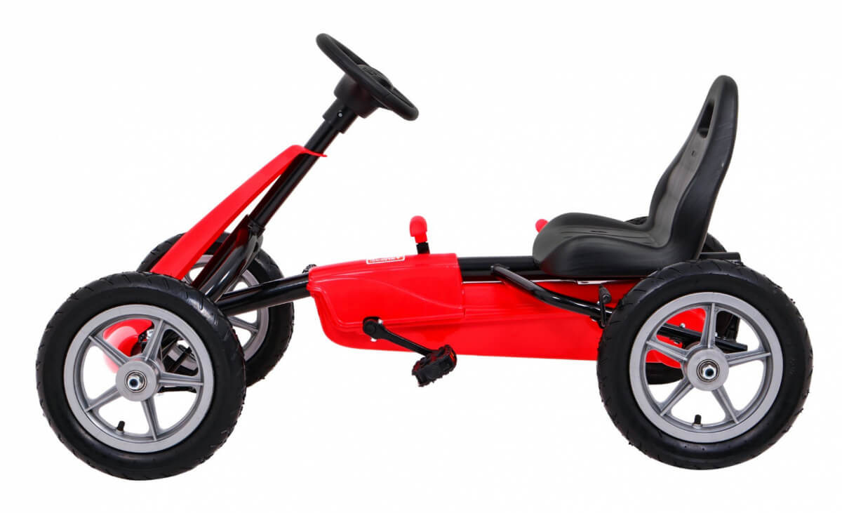 Kart cu pedale pentru copii STAR AIR (1904) Rosu - Autokids.ro - poza 3