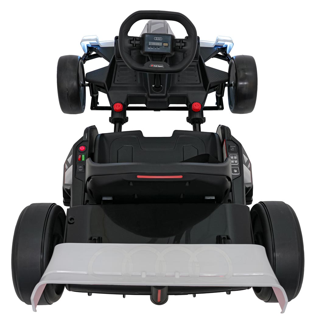 Kart electric pentru copii Autokids Audi Drift 24V 300W (007) Alb - Autokids.ro - poza 2