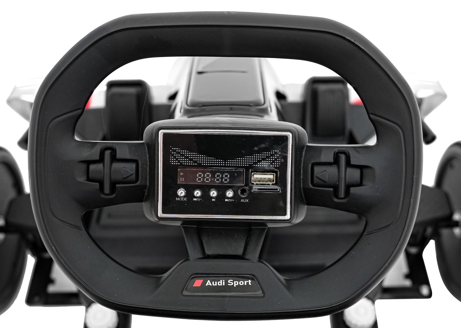 Kart electric pentru copii Autokids Audi Drift 24V 300W (007) Alb - Autokids.ro - poza 4