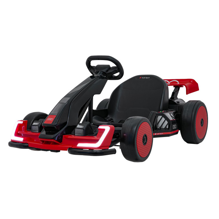 Kart electric pentru copii Autokids Audi Drift 24V 300W (007) Rosu - Autokids.ro - poza 1