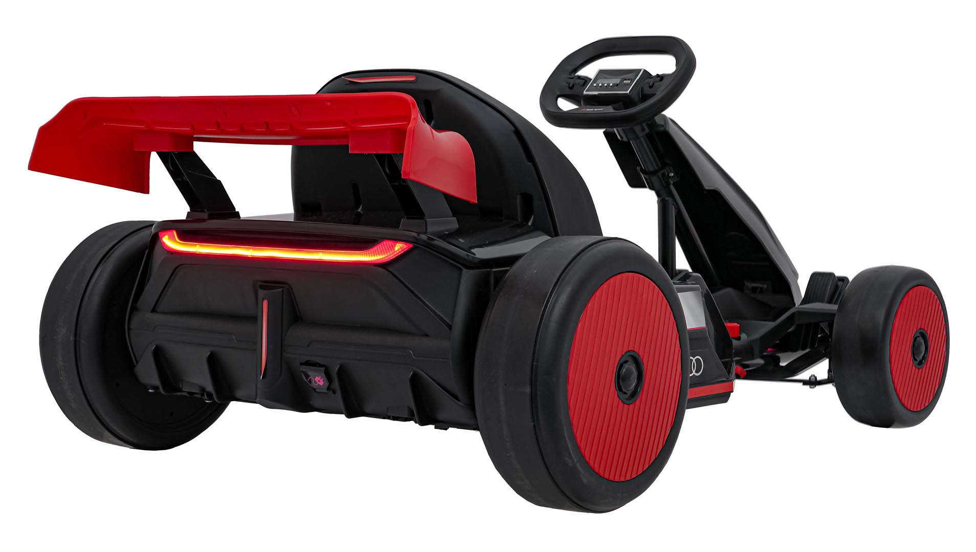 Kart electric pentru copii Autokids Audi Drift 24V 300W (007) Rosu - Autokids.ro - poza 2