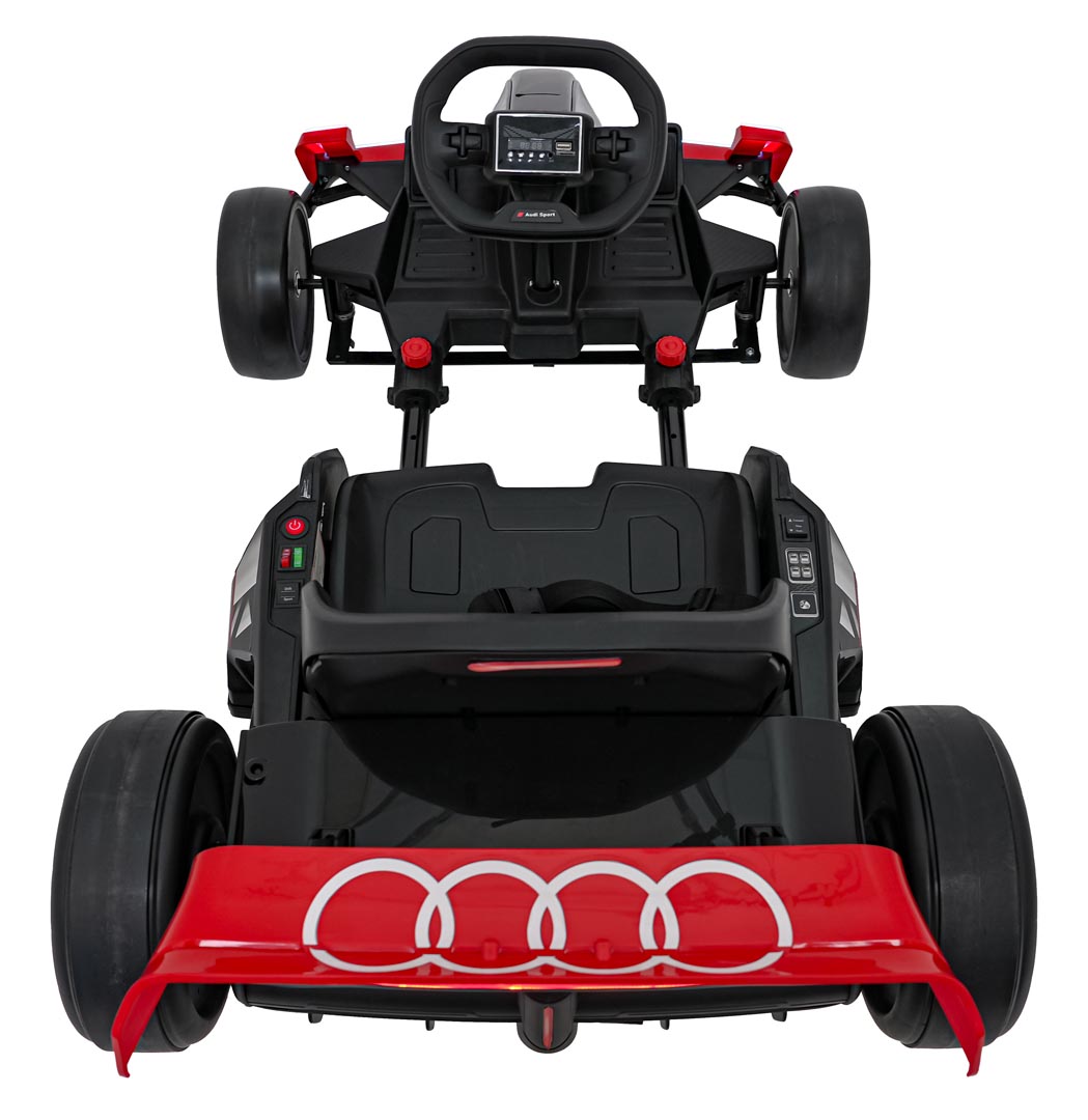 Kart electric pentru copii Autokids Audi Drift 24V 300W (007) Rosu - Autokids.ro - poza 4
