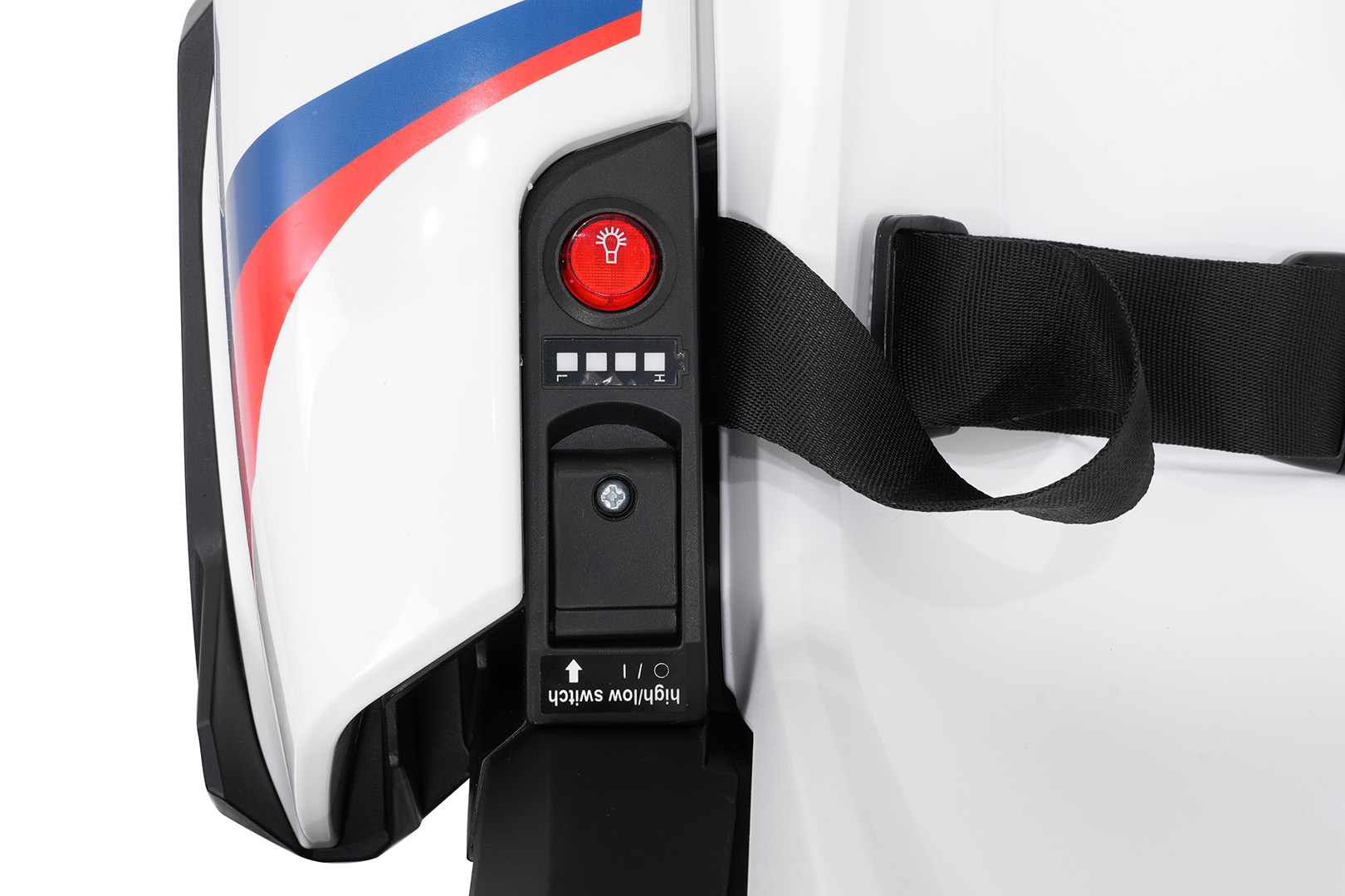 Kart electric pentru copii BMW Drift 24V 400W cu viteza maxima 13 km/h (0978) Alb - Autokids.ro - poza 5
