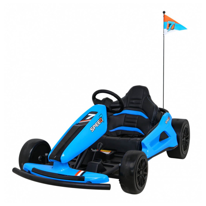 Kart electric pentru copii DRIFT KING 24 Volti (035) Albastru - Autokids.ro - poza 1