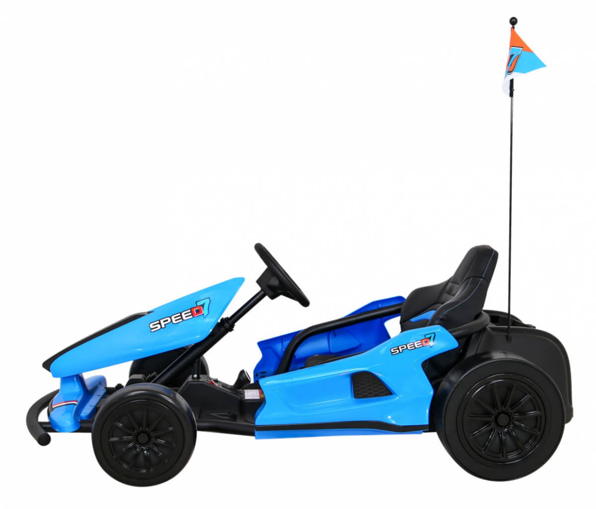 Kart electric pentru copii DRIFT KING 24 Volti (035) Albastru - Autokids.ro - poza 4