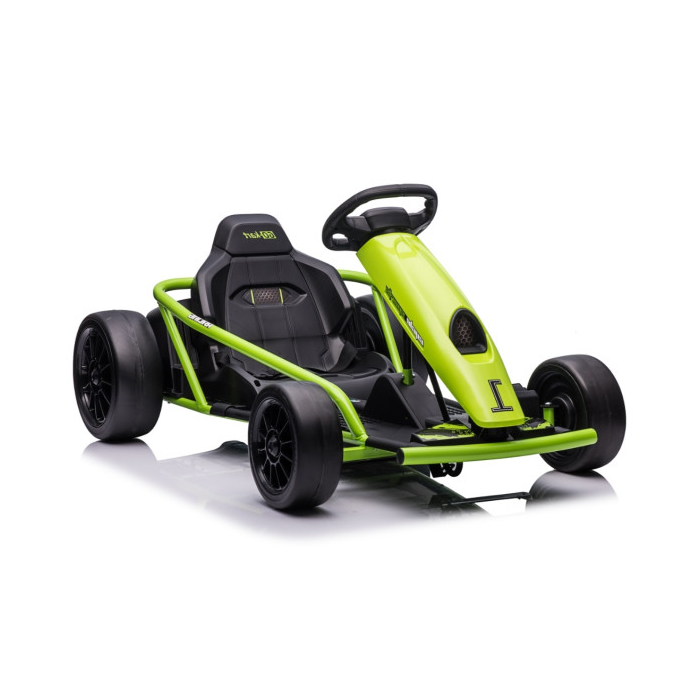 Kart electric pentru copii FX1 Drift Master, Face Lift 24V 500W cu viteza maxima 13 km/h(8888) Verde - Autokids.ro