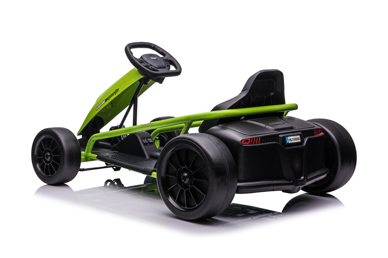 Kart electric pentru copii FX1 Drift Master, Face Lift 24V 500W cu viteza maxima 13 km/h(8888) Verde - Autokids.ro - poza 2