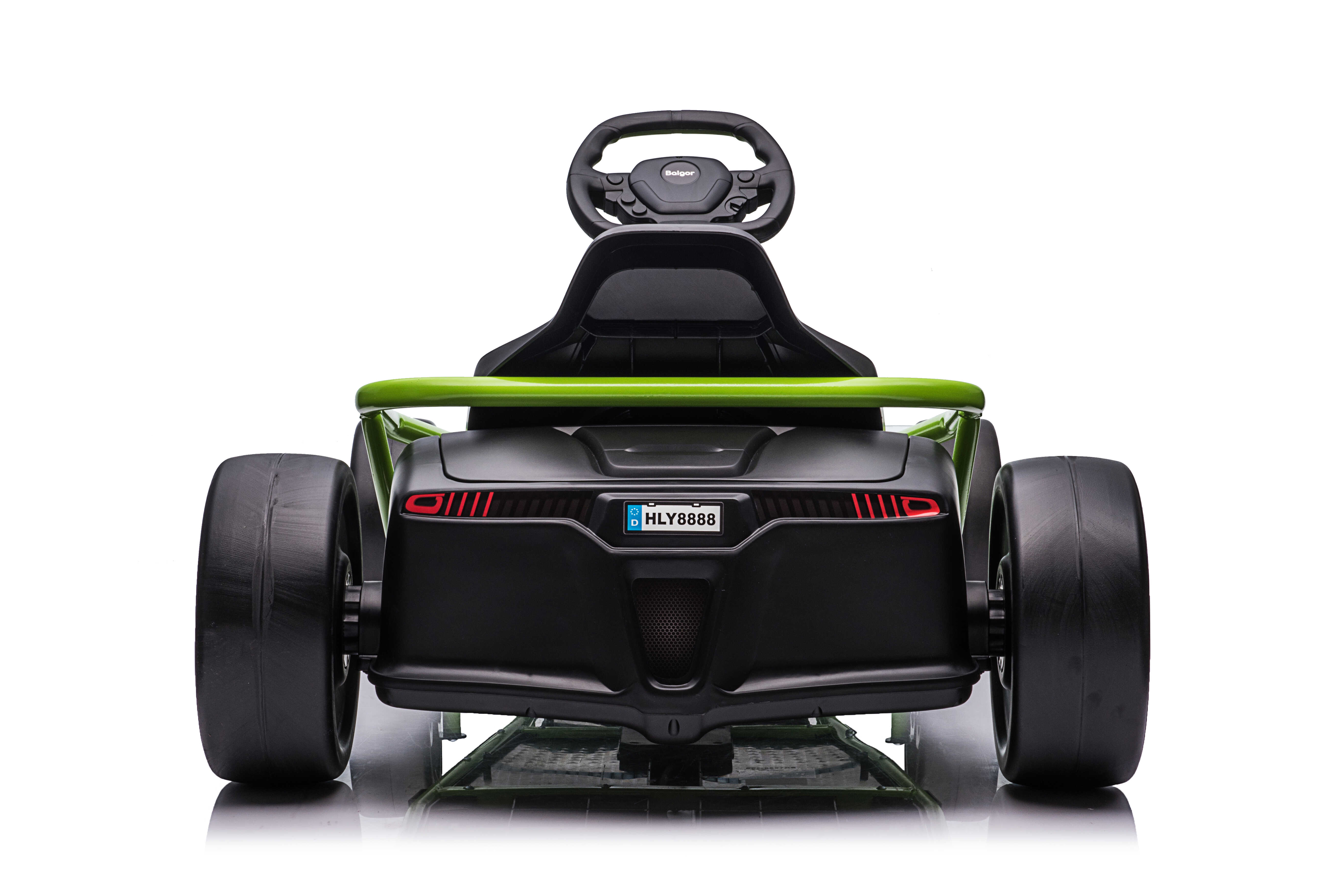 Kart electric pentru copii FX1 Drift Master, Face Lift 24V 500W cu viteza maxima 13 km/h(8888) Verde - Autokids.ro - poza 3