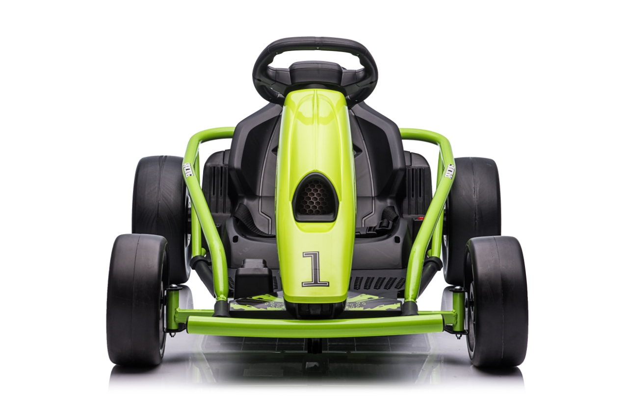 Kart electric pentru copii FX1 Drift Master, Face Lift 24V 500W cu viteza maxima 13 km/h(8888) Verde - Autokids.ro - poza 4