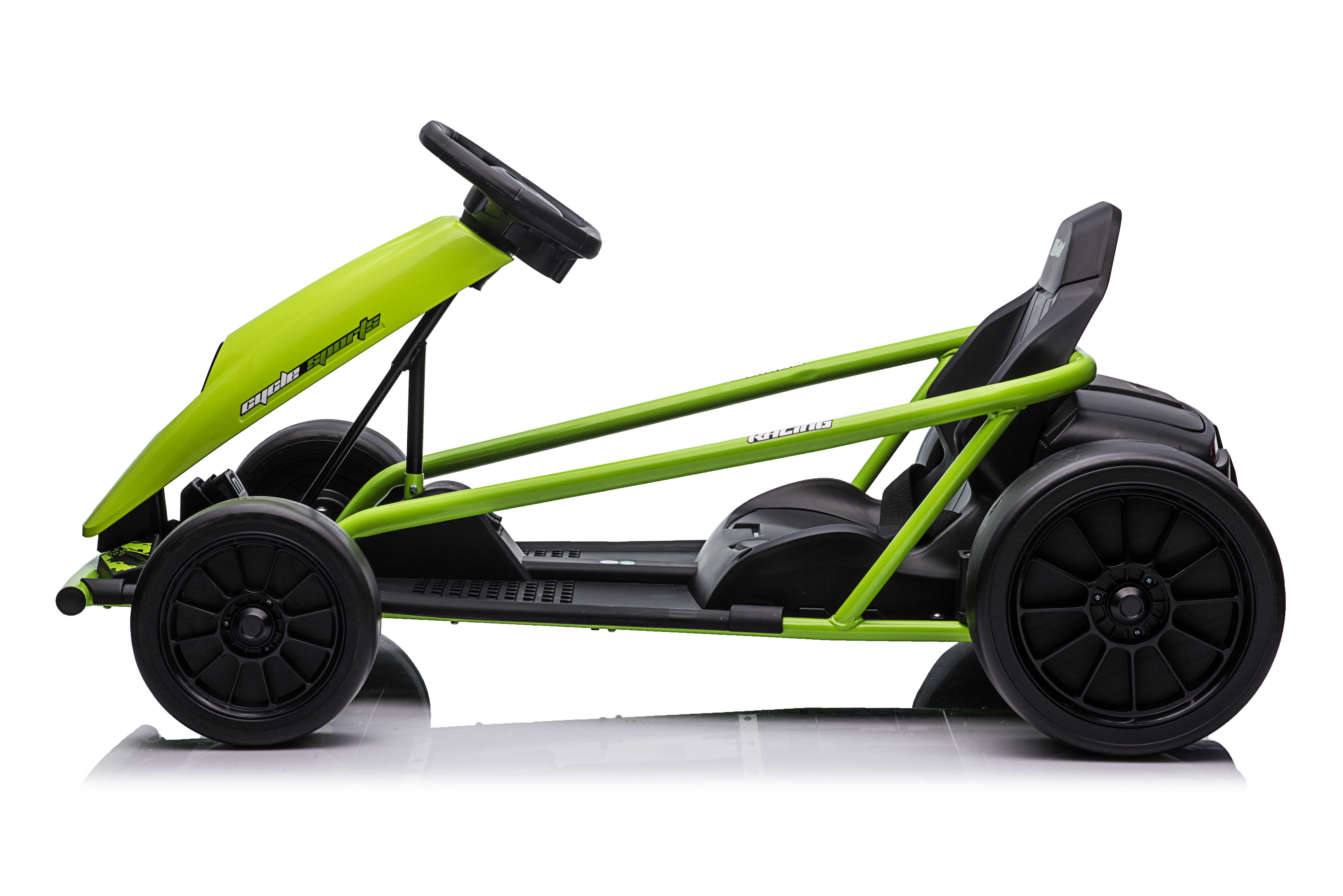 Kart electric pentru copii FX1 Drift Master, Face Lift 24V 500W cu viteza maxima 13 km/h(8888) Verde - Autokids.ro - poza 5